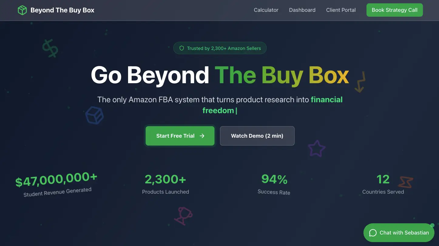 Beyond The Buy Box - Amazon FBA Platform - Desktop